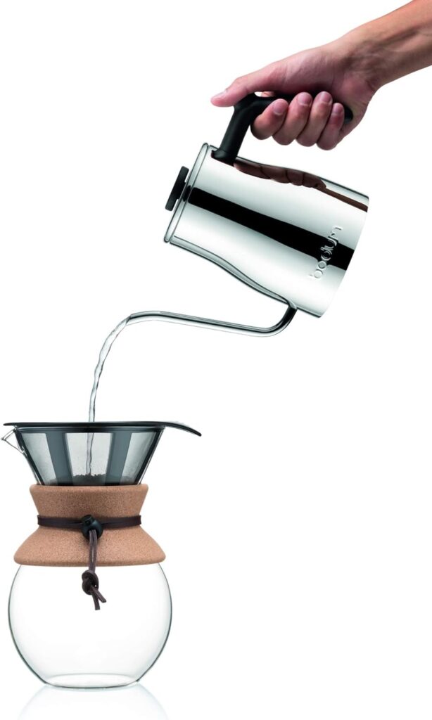 Bodum Gooseneck Kettle The Secret to Perfect Pourover Coffee Stainless Steel Tea Kettles