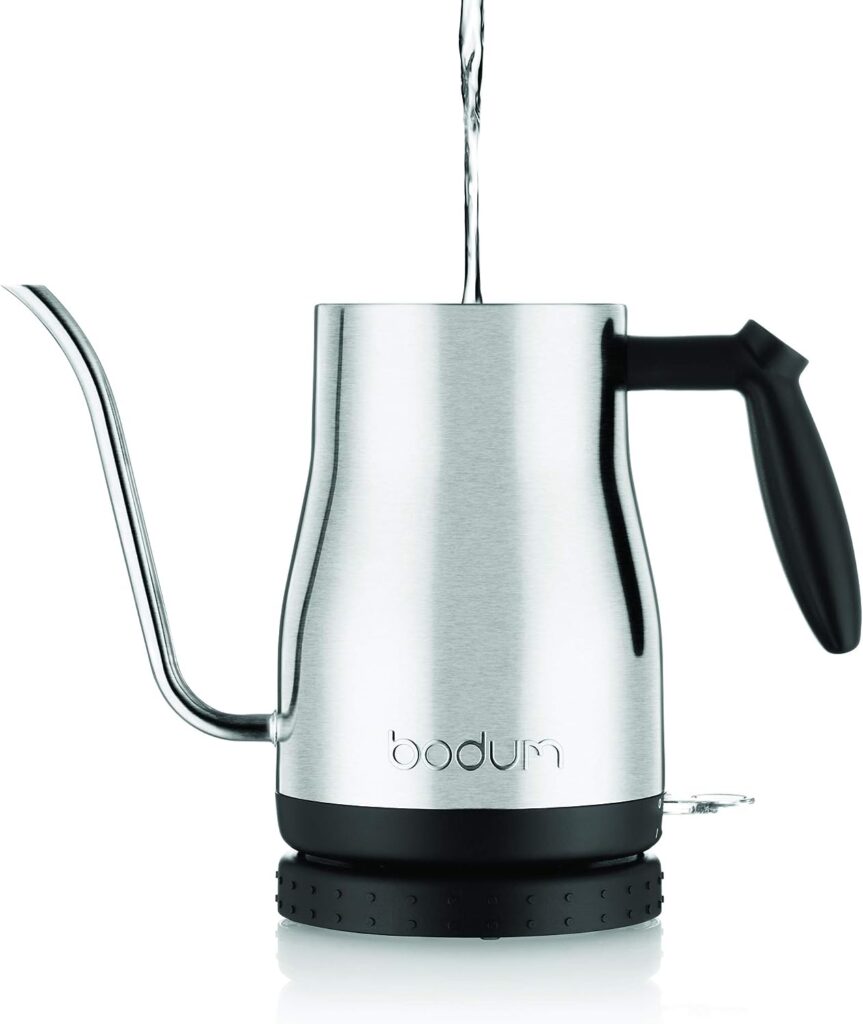 Bodum Gooseneck Kettle The Secret to Perfect Pourover Coffee Stainless Steel Tea Kettles