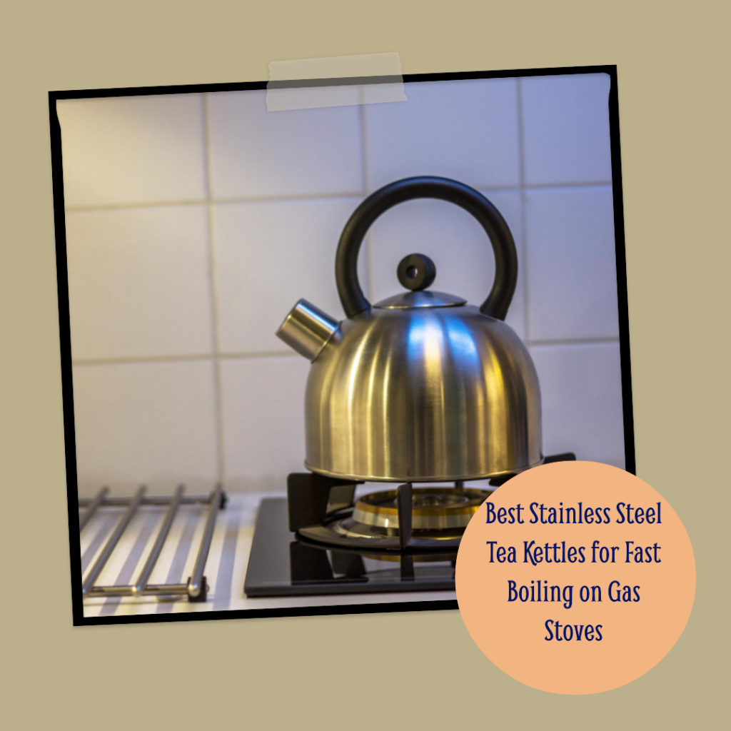 3 Best Stainless Steel Tea Kettles for Fast Boiling on Gas Stoves