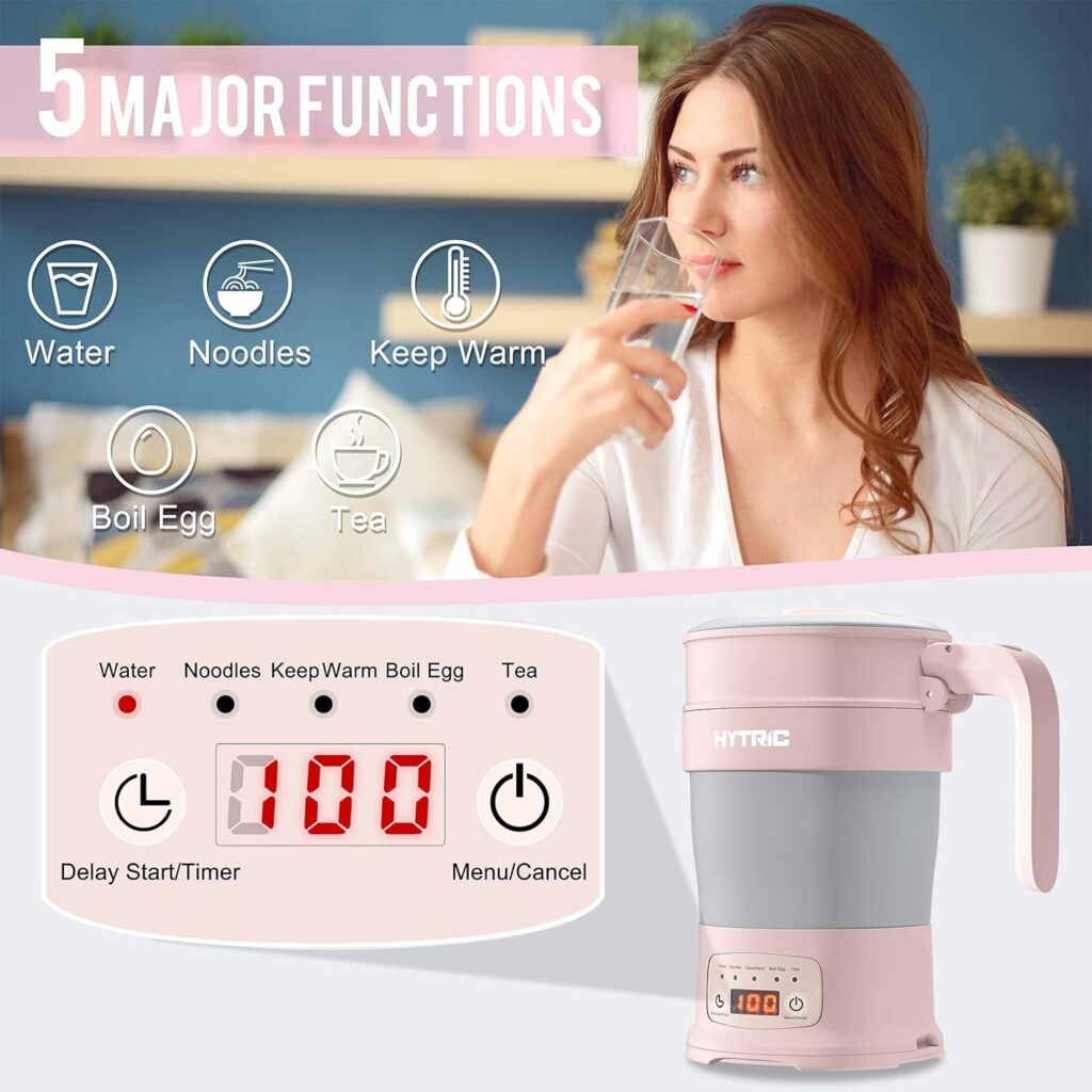 HYTRIC Travel Electric Kettle 700ML